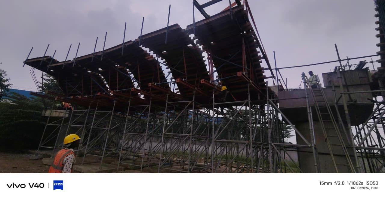 CPRR Chennai — Box Girder Erection