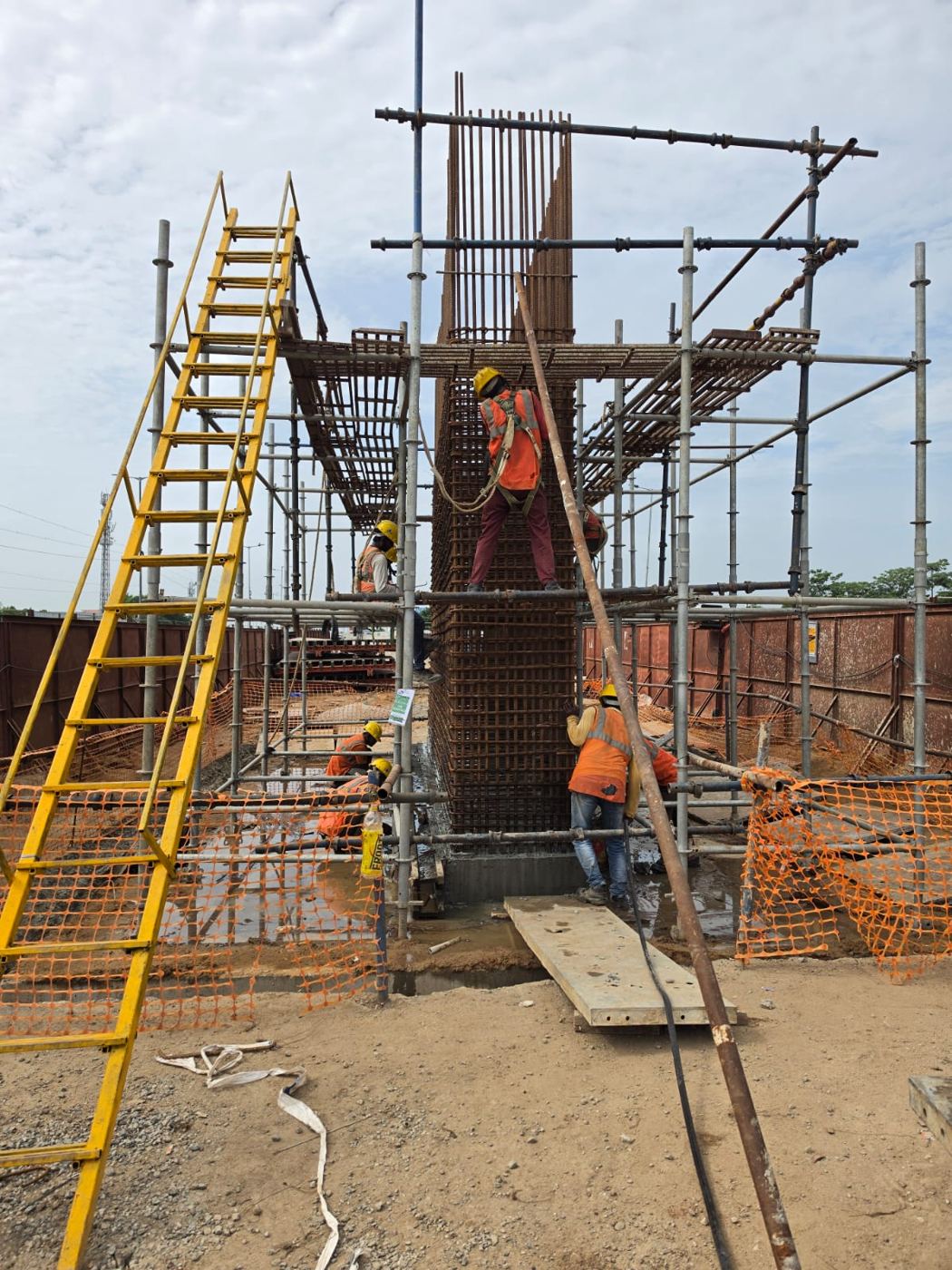 CPRR Chennai — Pier Construction, Ch. 20+