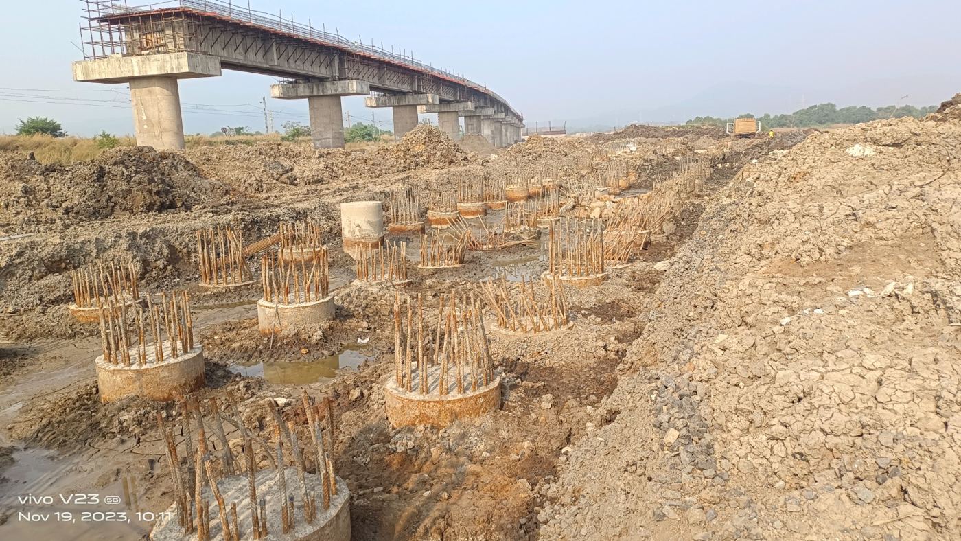 CTP-11 Mumbai — Pile Build-up Works